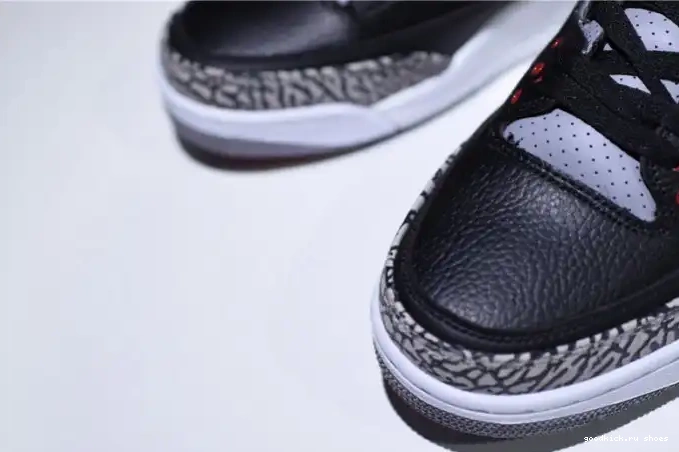 Cheap Black 854262-001 Cement Air Jordan 3 0612